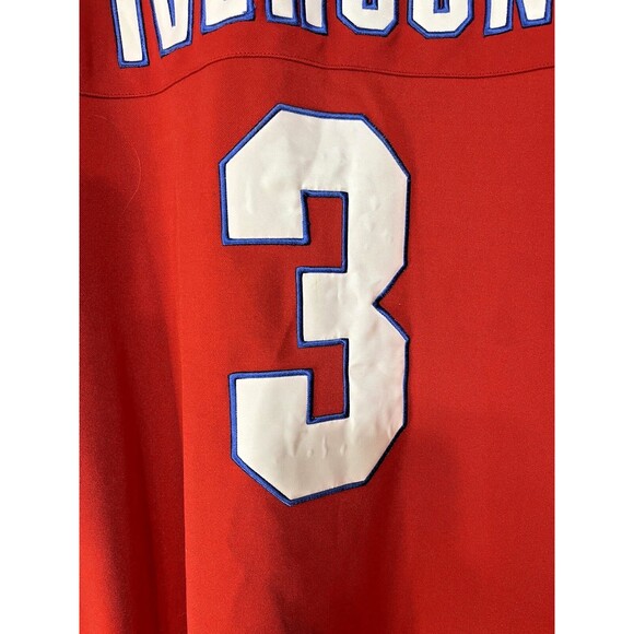 Vintage Mitchell & Ness Hardwood Classics 76ers Allen Iverson Warm Up Jacket XL - Picture 6 of 13